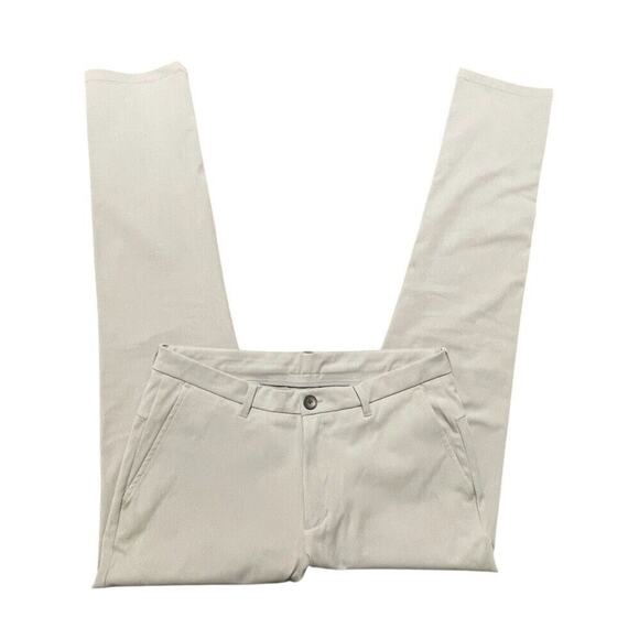 Ministry Of Supply Performance Tech Chino Pants Khaki Size 33x33.5 Men MINT - Picture 1 of 8